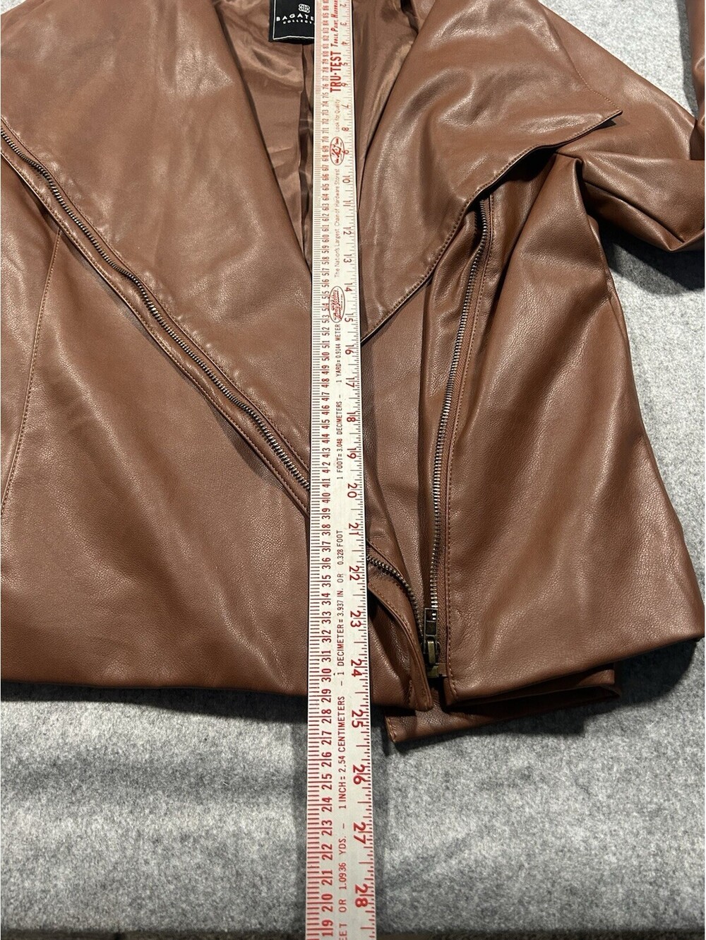 Faux Leather Jacket - Picture 6 of 7